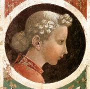 UCCELLO, Paolo Roundel with Head oil painting artist